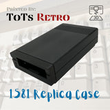 Commodore 1581 Replica Case PC Bezel Black 3d Printed For Commodore c64 c128 CBM