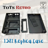 Commodore 1581 Replica Case PC Bezel Black 3d Printed For Commodore c64 c128 CBM