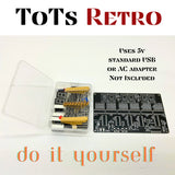 DIY Retro IC Clock | Teach yourself to Solder | Vintage 80’s Style RED LED