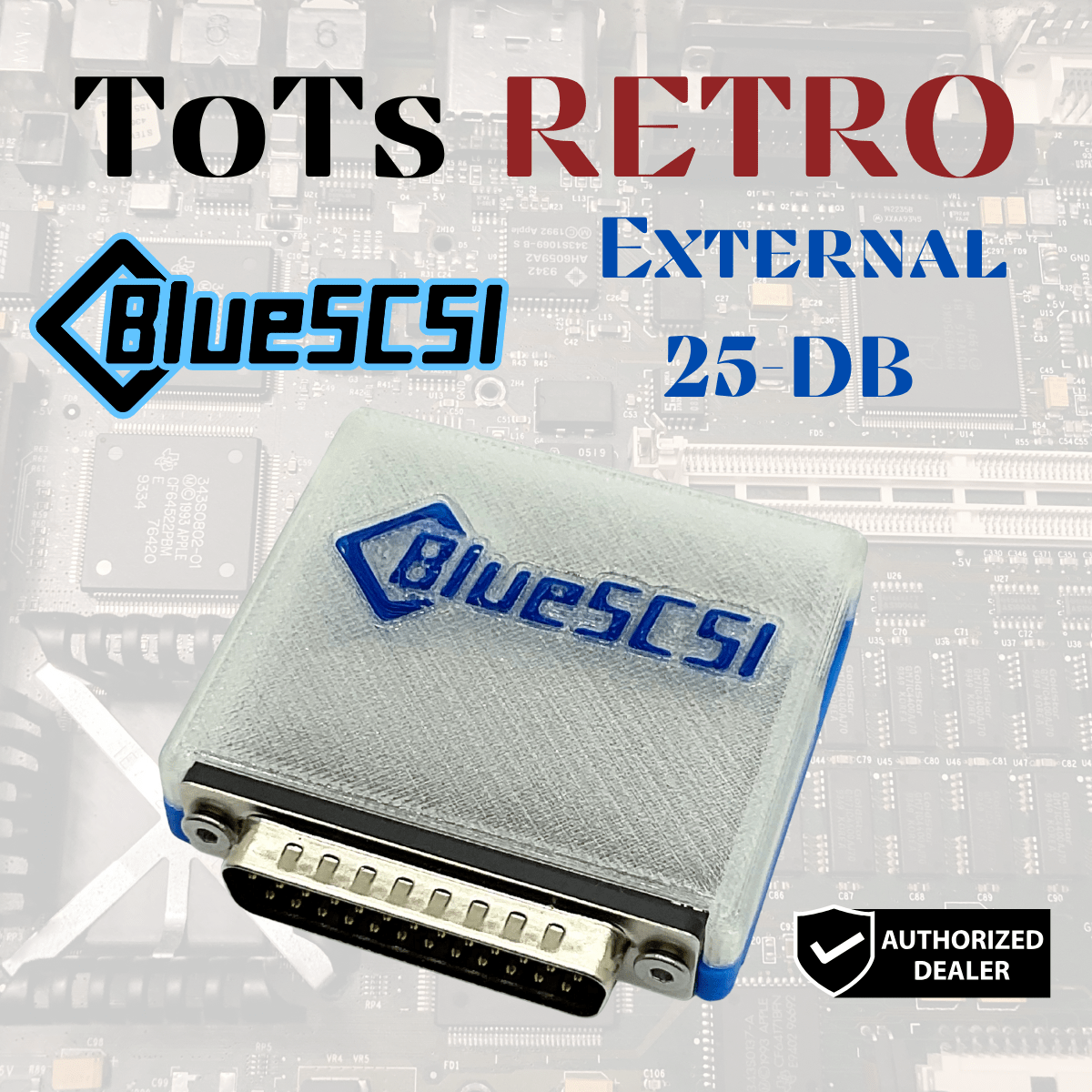 ZuluSCSI Pico W Slim DB25 External SCSI Hard Disk Emulator Wi-Fi for Macintosh e ZuluSCSI Pico W Slim DB25 External SCSI Hard Disk Emulator Wi-Fi for Macintosh e