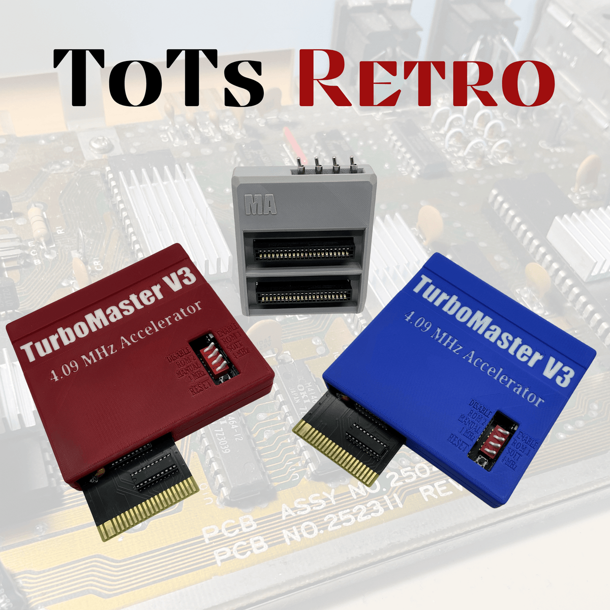 TurboMaster v3 4 MHz Accelerator | Master Adapter (GEOS) For