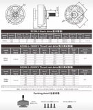 BAT Series High Performance Drone Motors 3-8s 2306.5 2807 2810 2812 3115 sizes
