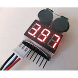 Lipo Battery Low Voltage Alarm 1S-8S Buzzer For RC Lipo Battery