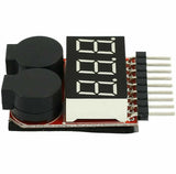 Lipo Battery Low Voltage Alarm 1S-8S Buzzer For RC Lipo Battery