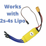 A2217 1100kv | 40A 4s ESC 4x MG90s Servos w/10x4.5 PROP
