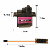 A2217 1100kv | 40A 4s ESC 4x MG90s Servos w/10x4.5 PROP