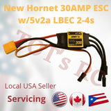 Mini Scratch Build Kit A/F 30A ESC 3s-4s ESC | Es9051 Micro Servo Digital w/prop