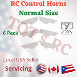 RC Plane RC Airplane Control Horns Similar to Flite Test | 3D Print For Scratch Building