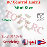 RC Plane RC Airplane Control Horns Similar to Flite Test | 3D Print For Scratch Building