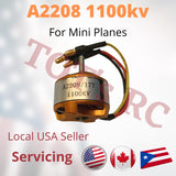 A2208 1100kv 1400kv 1800kv 2600kv Out-runner Brushless Motor