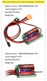 HTIRC UBEC 8a Max 15a,  Input 7.4v-21v 2-5s UBEC Output 5v-6v