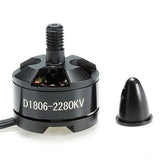 D1806 2280KV CW/CCW Motor Quadcopter Drone Aircraft FPV 210 250 280MM Mini A