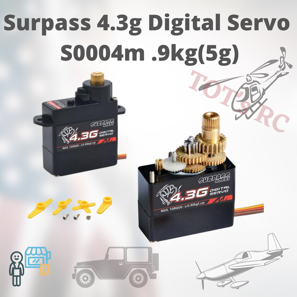 SPTZOHV80W servo digitale alto 70 kg per auto e robot e aereo RC scala