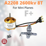 A2208 1100kv 1400kv 1800kv 2600kv Out-runner Brushless Motor