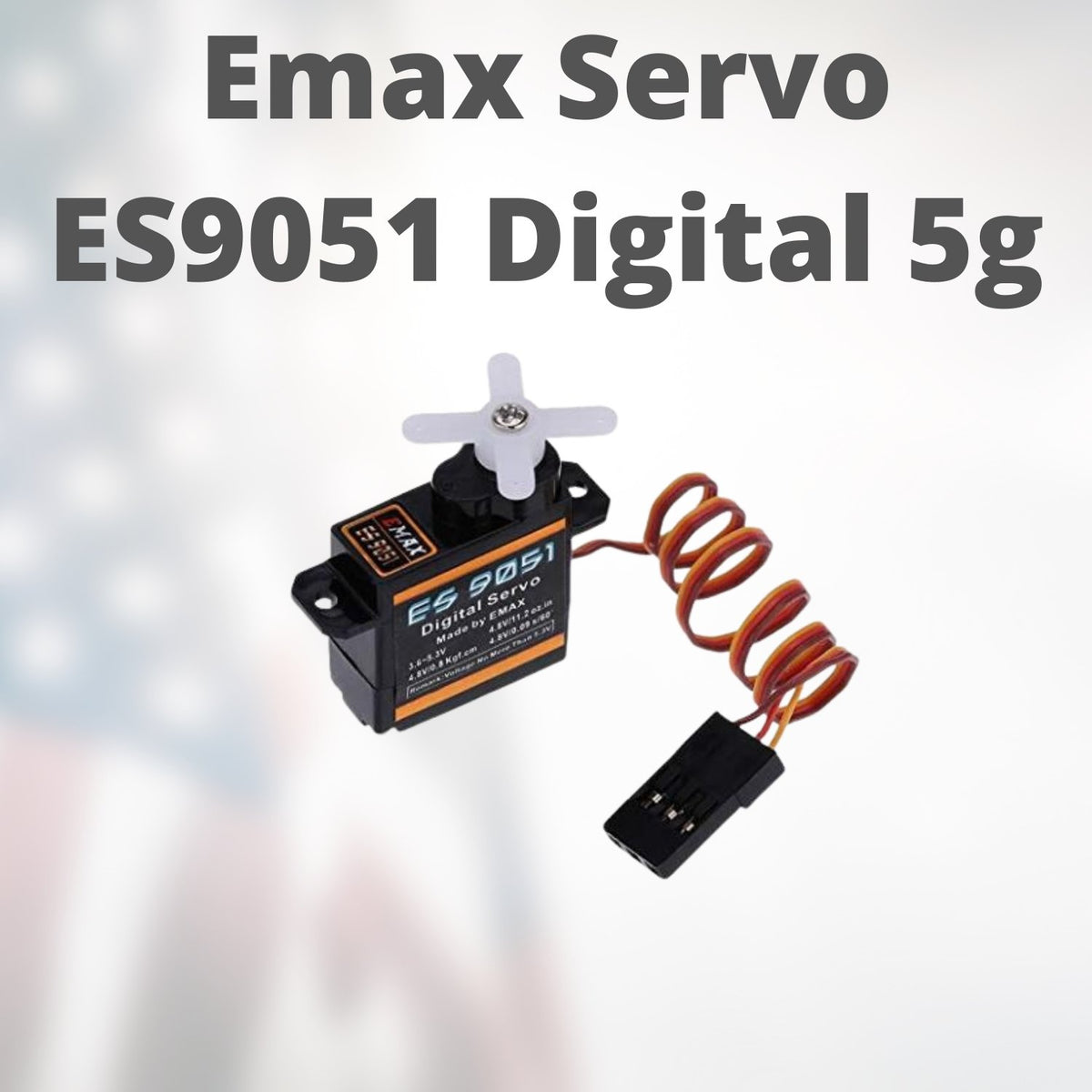 EMAX ES9051 Micro Digital Servo 0.15oz/4.3g for Radiolink A560