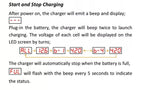 BC-4S10 Lipo Balance Charger For 2s 3s 4s Li-lon/Li-poly