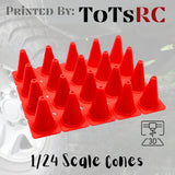 RC Car Rock Crawler Traffic Course Cones NEW COLORS