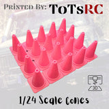 RC Car Rock Crawler Traffic Course Cones NEW COLORS