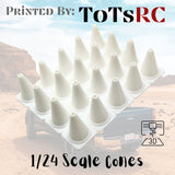 RC Car Rock Crawler Traffic Course Cones NEW COLORS