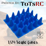 RC Car Rock Crawler Traffic Course Cones NEW COLORS