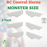 RC Plane RC Airplane Control Horns Similar to Flite Test | 3D Print For Scratch Building