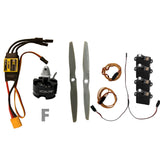 Mini Scratch Build Kit A/F 30A ESC 3s-4s ESC | Es9051 Micro Servo Digital w/prop
