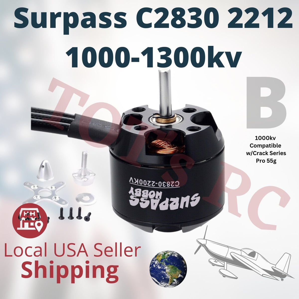 SURPASS HOBBY 2212 2216 2814 4250 5055 5065 Brushless Motors RC ...