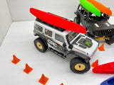 Canoe 3D Printed Model RC Car Crawler Accessories 1/24 1/28 1/20 Scale