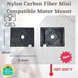 RC Plane Nylon CF Motor Mount Foam Board DIY 3D Printed For Scratch Building