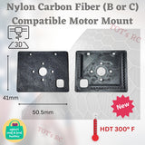 RC Plane Nylon CF Motor Mount Foam Board DIY 3D Printed For Scratch Building