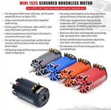 Surpass Hobby Rocket-RC Mini 1525 Sensored Brushless Motor 3500kv or 6800kv