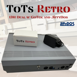 Commodore 1581 Dual Disk Drive Replica 3.5” W/ GoTek /Alternate Power & JD