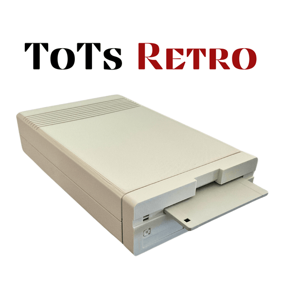 Commodore 1581 Drive Replica 3.5” for Commodore c64 c128 w/ Jiffy Dos