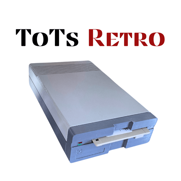 Commodore 1581 Drive Replica 3.5” 2 Shade GREY for Commodore c64 c128 CBM