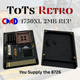 CMD Reproduction 1750XL 2MB REU Cartridge For C64 , c128