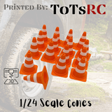 Multi Color 1/24 Scale Traffic | Course cone