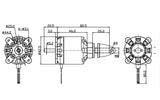 4250 560kv/800kv | 5065 400kv [P60] Brushless Motor