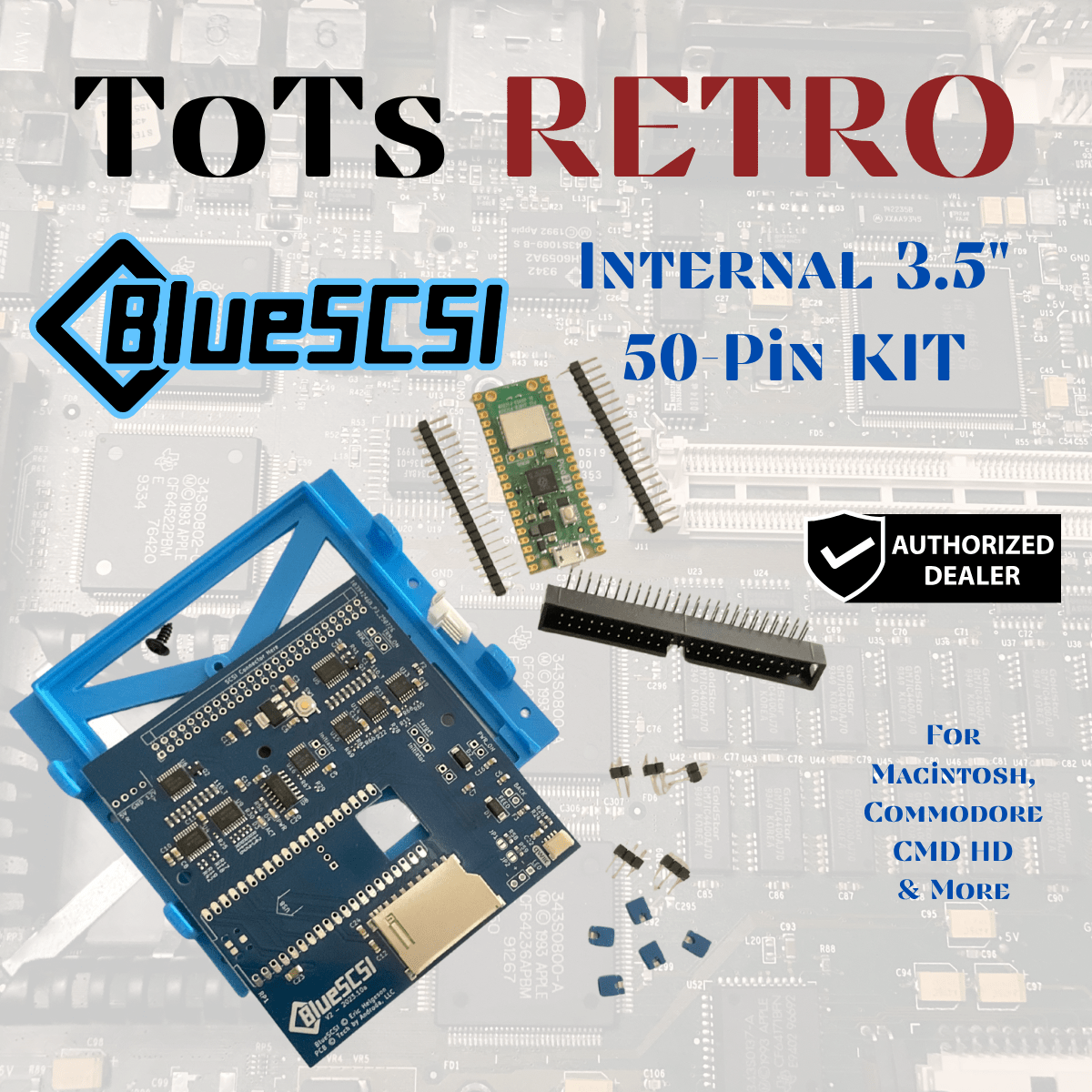 BlueSCSI v2 Internal 50-pin 3.5