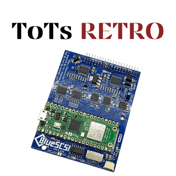 BlueSCSI v2 2.5 inch SCSI Emulator for laptop Tots RETRO