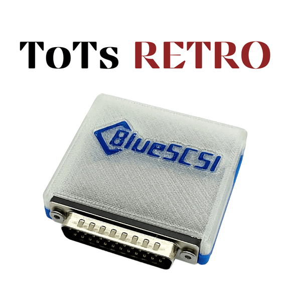 BlueSCSI External Drive ToTs Retro