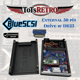 BlueSCSI v2 External 50-pin to DB25 3.5" SCSI Drive Emulator w/Wi-Fi, Macintosh, Amiga, PC