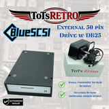 BlueSCSI v2 External 50-pin to DB25 3.5" SCSI Drive Emulator w/Wi-Fi, Macintosh, Amiga, PC