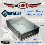 BlueSCSI v2 External 50-pin to DB25 3.5" SCSI Drive Emulator w/Wi-Fi, Macintosh, Amiga, PC