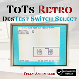DesTEST Switch Select Commodore 64 64c c128 Multi-Tool Diagnostic Cartridge