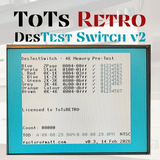 DesTEST Switch Select Commodore 64 64c c128 Multi-Tool Diagnostic Cartridge