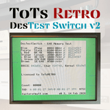 DesTEST Switch Select Commodore 64 64c c128 Multi-Tool Diagnostic Cartridge