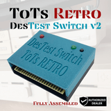 DesTEST Switch v2 w/CASE Commodore 64 64c c128 Ram Diagnostic Cartridge