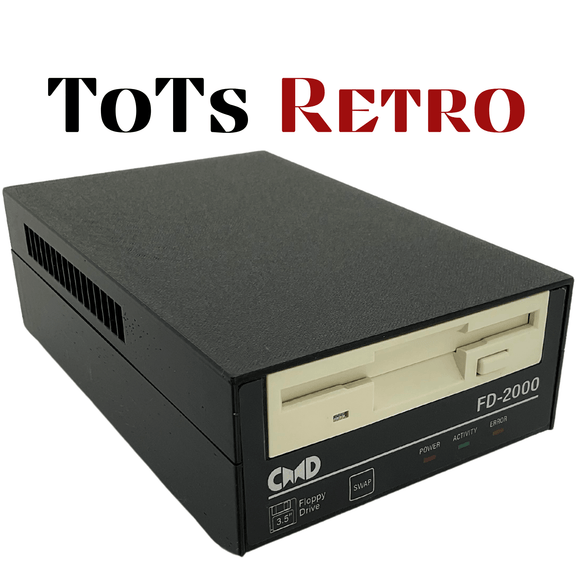 CMD FD-2000 Reproduction Disk Drive For Commodore 64 c128 and more