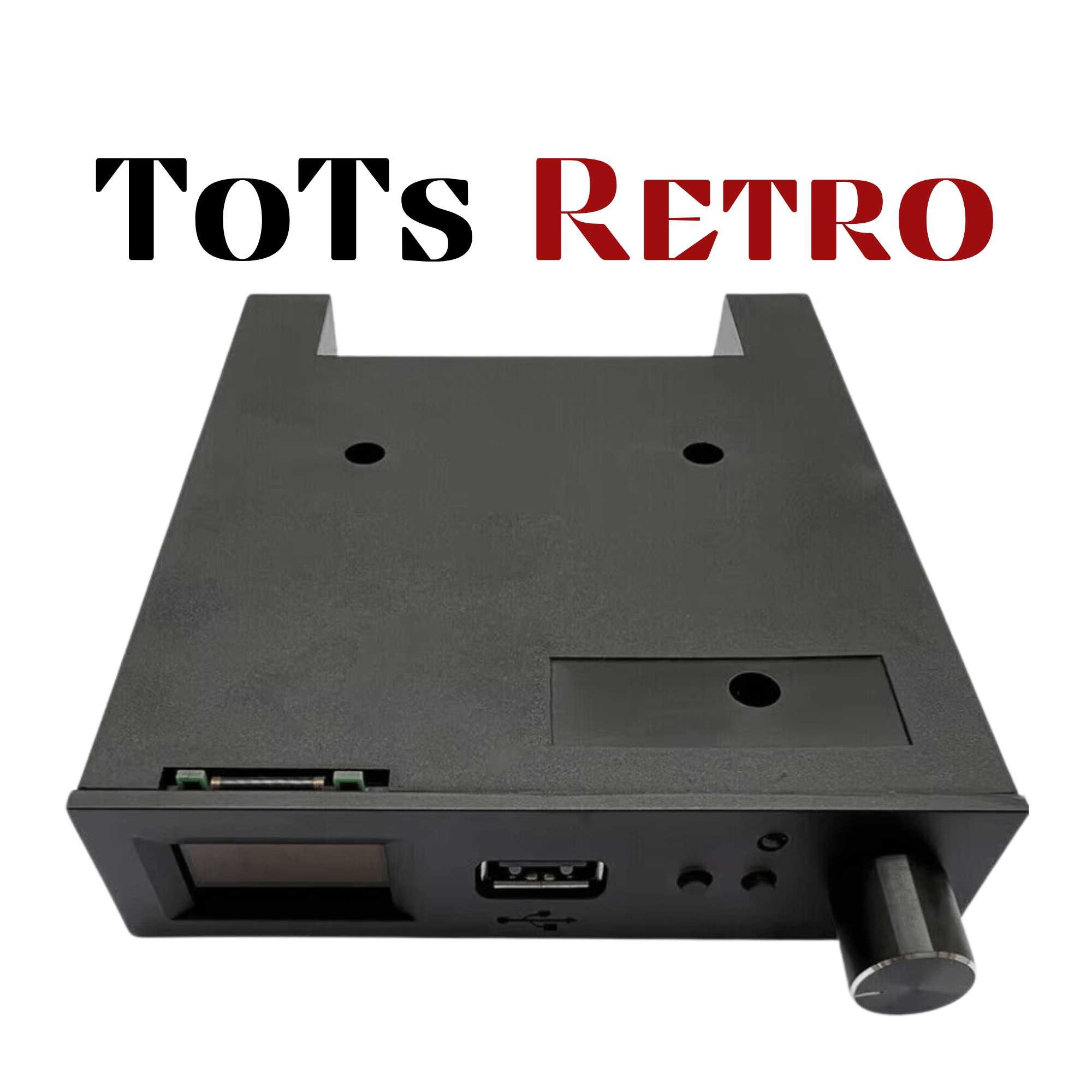 Lecteur Gotek FlashFloppy 3.42 Pour Amiga, OLED + Rotary, AT32F435, Neuf
