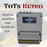 TurboMaster v3 4 MHz Accelerator | Master Adapter (GEOS) For Commodore c64 c64c